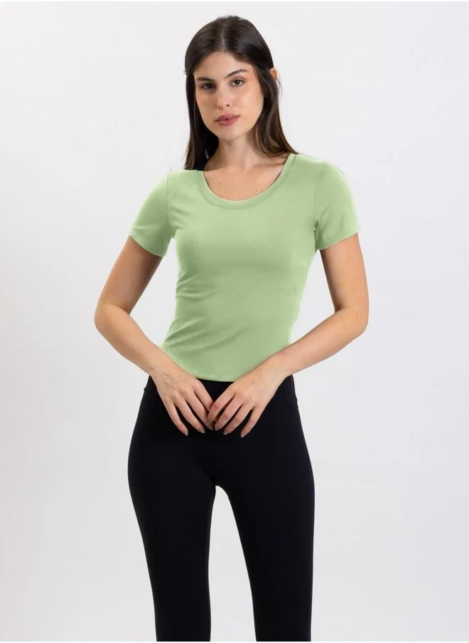 SHAPES SCULPT CROP TOP